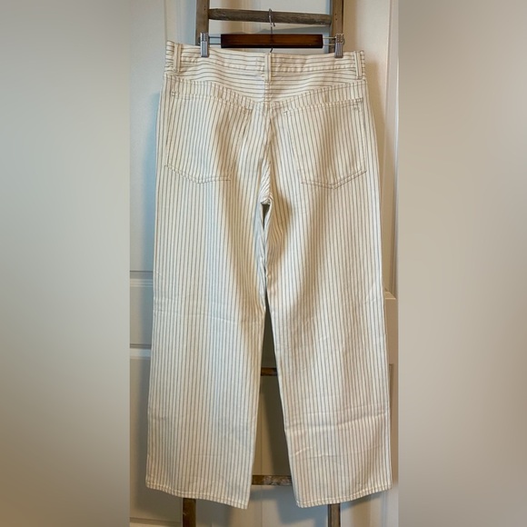 NWT - Madewell - Low-Slung Baggy Jeans - Striped - Size 30 - Picture 12 of 16